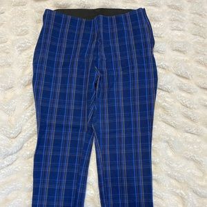 Women’s Plaid Straight Leg Pants